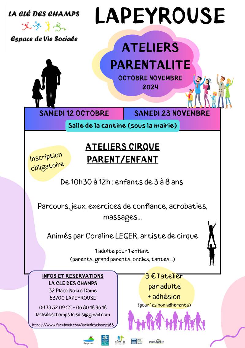 Ateliers parentalité